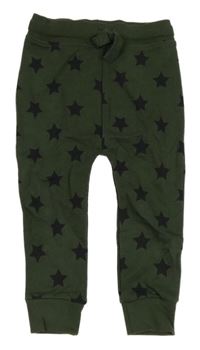 Khaki tepláky s hvězdičkami St. Bernard