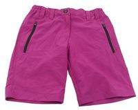 Fuchsiové outdoorové kraťasy CMP