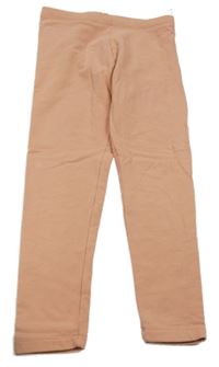 Starorůžové teplé legíny C&A