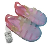 Nové - Růžovo-modré ombré gumové sandály Pep&Co vel. 25/26