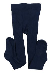 Tmavomodré punčocháče