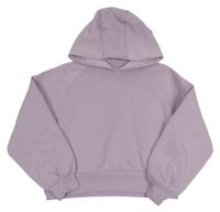 Lila crop mikina s kapucí zn. Dunnes Stores 