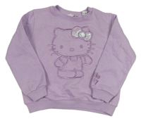 Lila mikina s Hello Kitty H&M