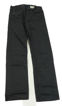 Černomodré skinny rifle se zipem 