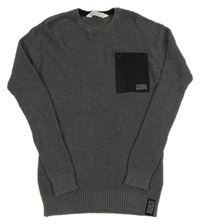 Šedý svetr H&M