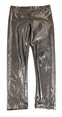 Bronzové třpytivé legíny H&M
