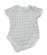 Bílo-modré body s hvězdami Early Days