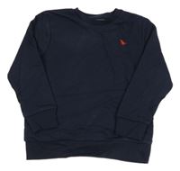 Tmavomodrá mikina s dinem Next