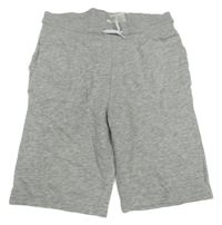 Světlešedé teplákové kraťasy H&M