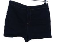 Dámské tmavomodré elastické riflové kraťasy zn. Denim 