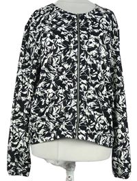 Dámská černo-bílá vzorovaná lehká bunda Esmara 