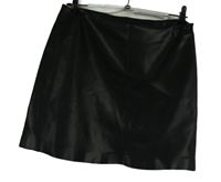 Dámská černá koženková sukně F&F