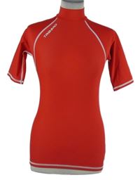 Dámské červené UV tričko Tribord 