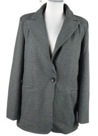 Dámské šedé vzorované oversized sako Copperose 