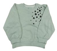 Světlemodrá mikina s hvězdičkami Jeff&Co