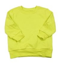 Neonově žlutá mikina George