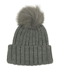 Šedá čepice s bambulí Minoti vel.86-98