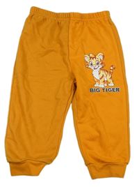 ORanžové tepláky s tygrem