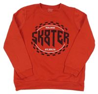 Červená mikina s nápisem Primark