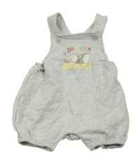 Šedý kraťasový overal s Dumbem