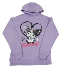 Lila mikina s Kuromi a kapucí Primark
