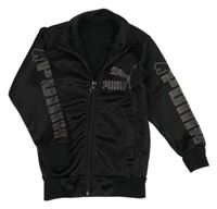 Černá sportovní propínací mikina Puma