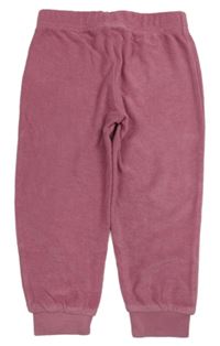 Růžové froté tepláky Lily & Dan