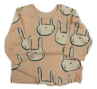 Lososové triko se zajíčky George