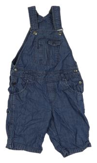 Tmavomodré laclové rifle H&M