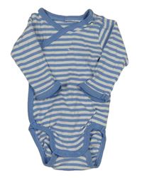 Modro-bílé pruhované zavinovací body