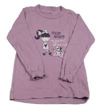 Lila triko s holčičkou TCM 