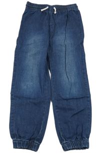 Tmavomodré jogger rifle H&M