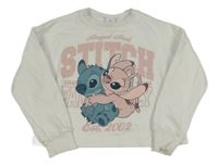 Smetanová mikina se Stitchem Disney 