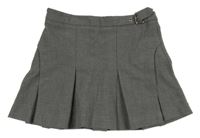 Šedá skládaná sukně Zara