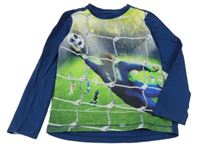 Tmavomodrá mikina s fotbalistou Jako-o