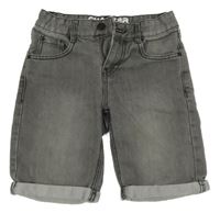 Šedé riflové kraťasy Chapter Young