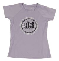 Lila sportovní tričko s číslem Ergeenomix 