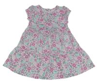 Bílé květované šaty Kiki&Koko