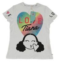 Nové - Bílé tričko s potiskem 