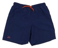 Tmavomodré plážové kraťasy Decathlon