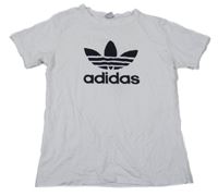 Bílé tričko s logem Adidas vel. 176