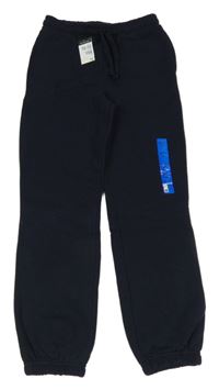 Nové - Tmavomodré cuff tepláky Primark