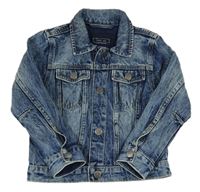 Modrá plísňová riflová bunda Next