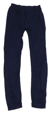 Tmavomodré thermo spodní kalhoty POCOPIANO