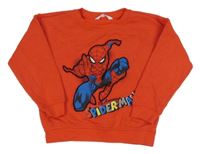 Červená mikina se Spider-manem M&S