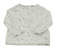 Bílé triko s hvězdičkami a volánky John Lewis