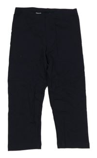 Tmavomodré capri legíny H&M