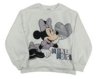 Bílá mikina s Minnie C&A