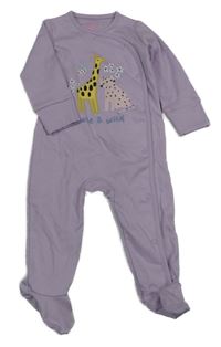 Lila overal s žirafou a kočkou Everyday