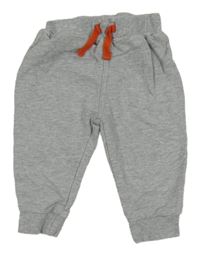 Šedé melírované tepláky Bluezoo